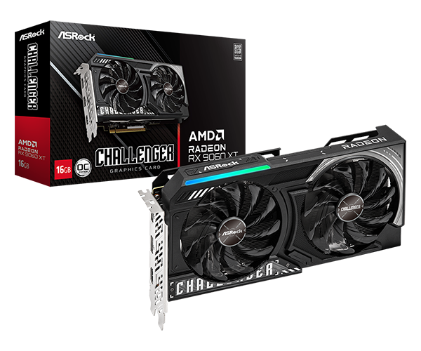 ASRock Radeon RX 9060 XT Challenger 16GB OC