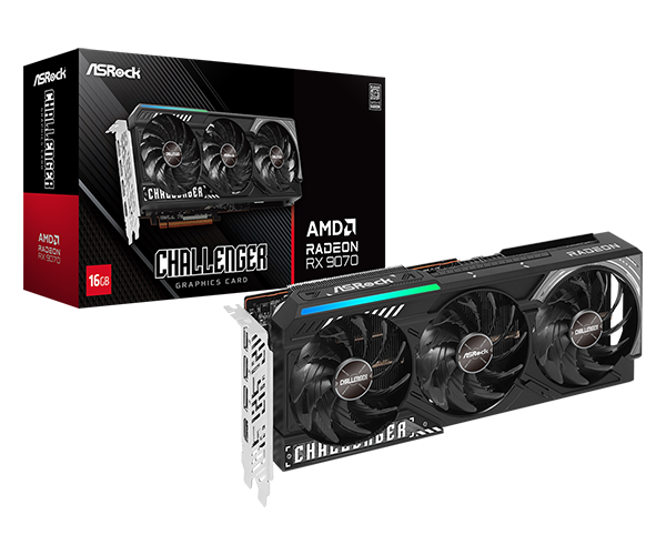 ASRock Radeon RX 9070 Challenger 16GB