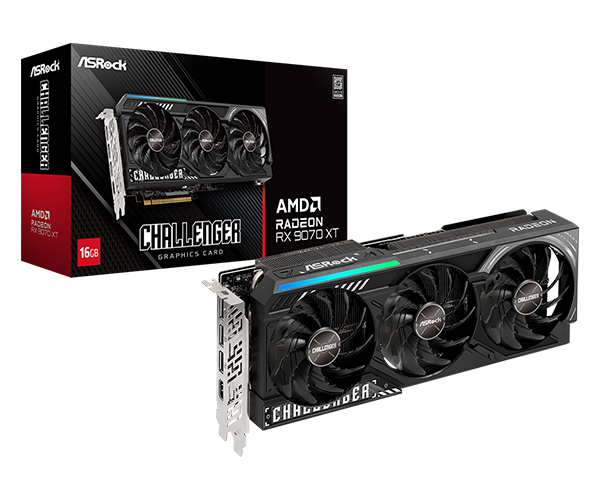 ASRock Radeon RX 9070 XT Challenger 16GB