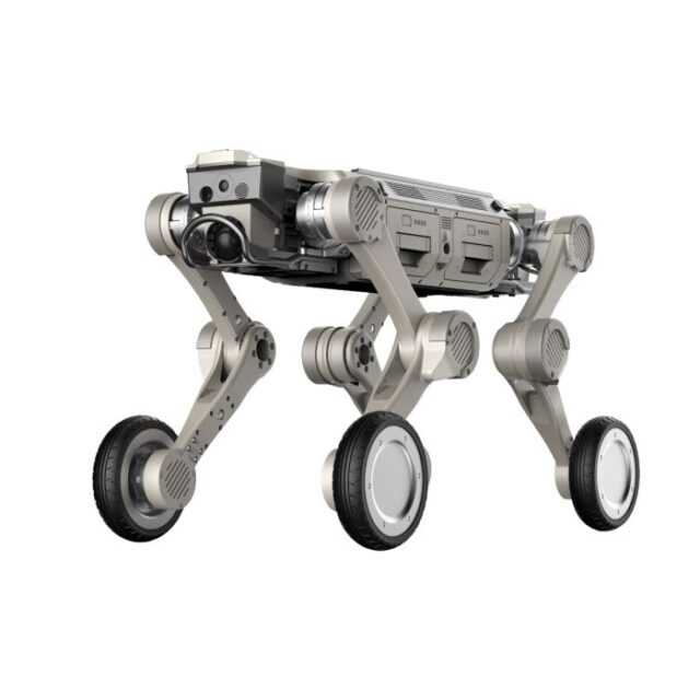 AgiBot D1 Max wheeled quadruped robot dog