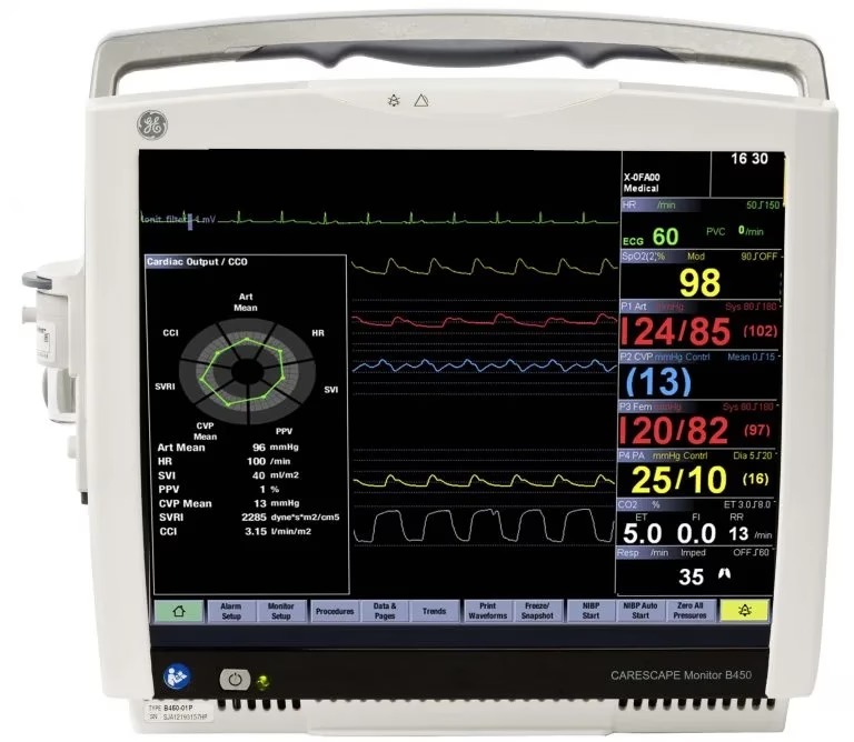 GE CARESCAPE Monitor B450