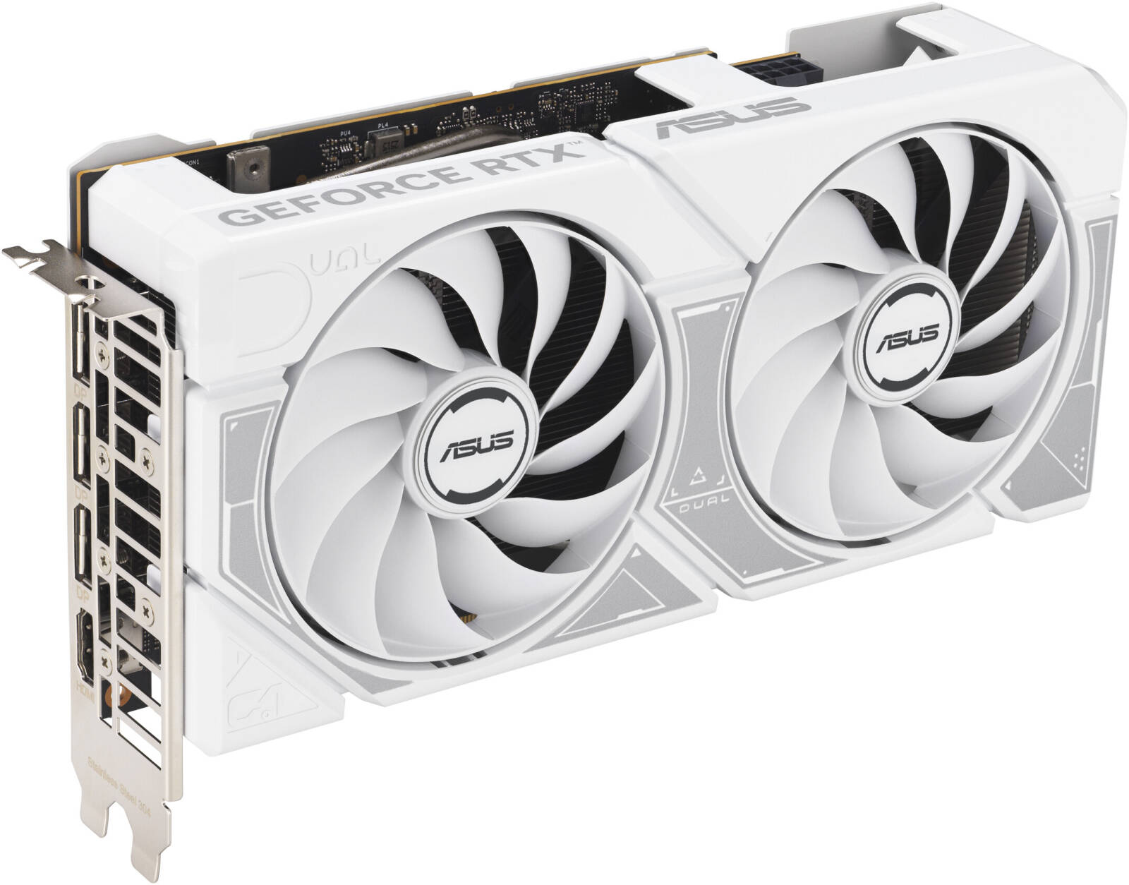 ASUS Dual GeForce RTX 5060 White OC Edition 8GB GDDR7 Graphics Card | 90YV0N15-M0NA00 product image 4