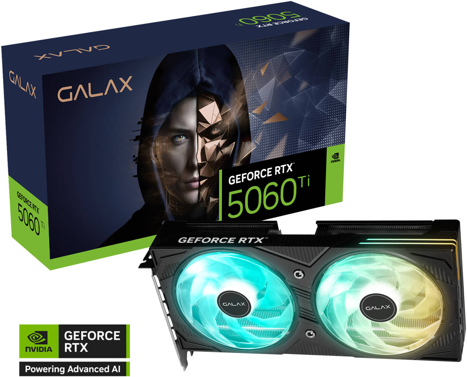 Galax GeForce RTX 5060 Ti EX Graphics Card 8GB GDDR7 | 56ISN8MDCREX