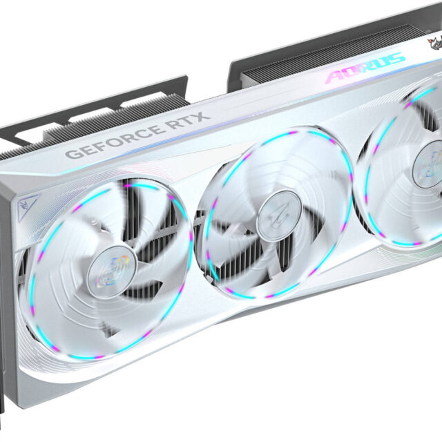 GIGABYTE AORUS GeForce RTX 5080 MASTER ICE Graphics Card 16GB GDDR7 | GV-N5080AORUSM ICE-16GD