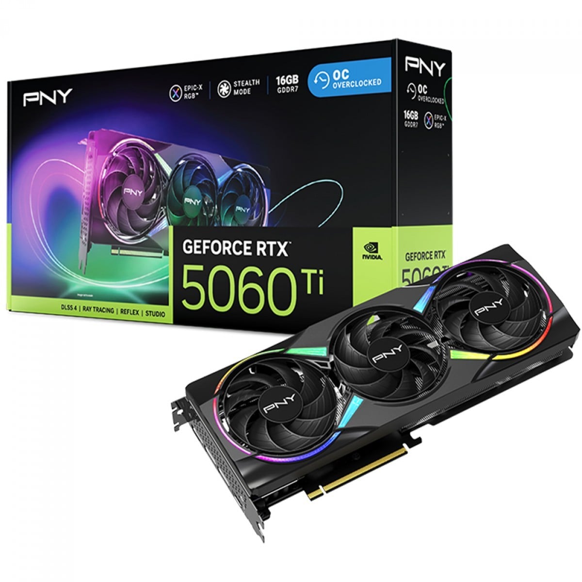 PNY GeForce RTX 5060 Ti OC Triple Fan 16GB
