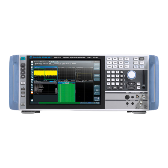 Rohde & Schwarz FSV3000 Test & Measurement Instrument