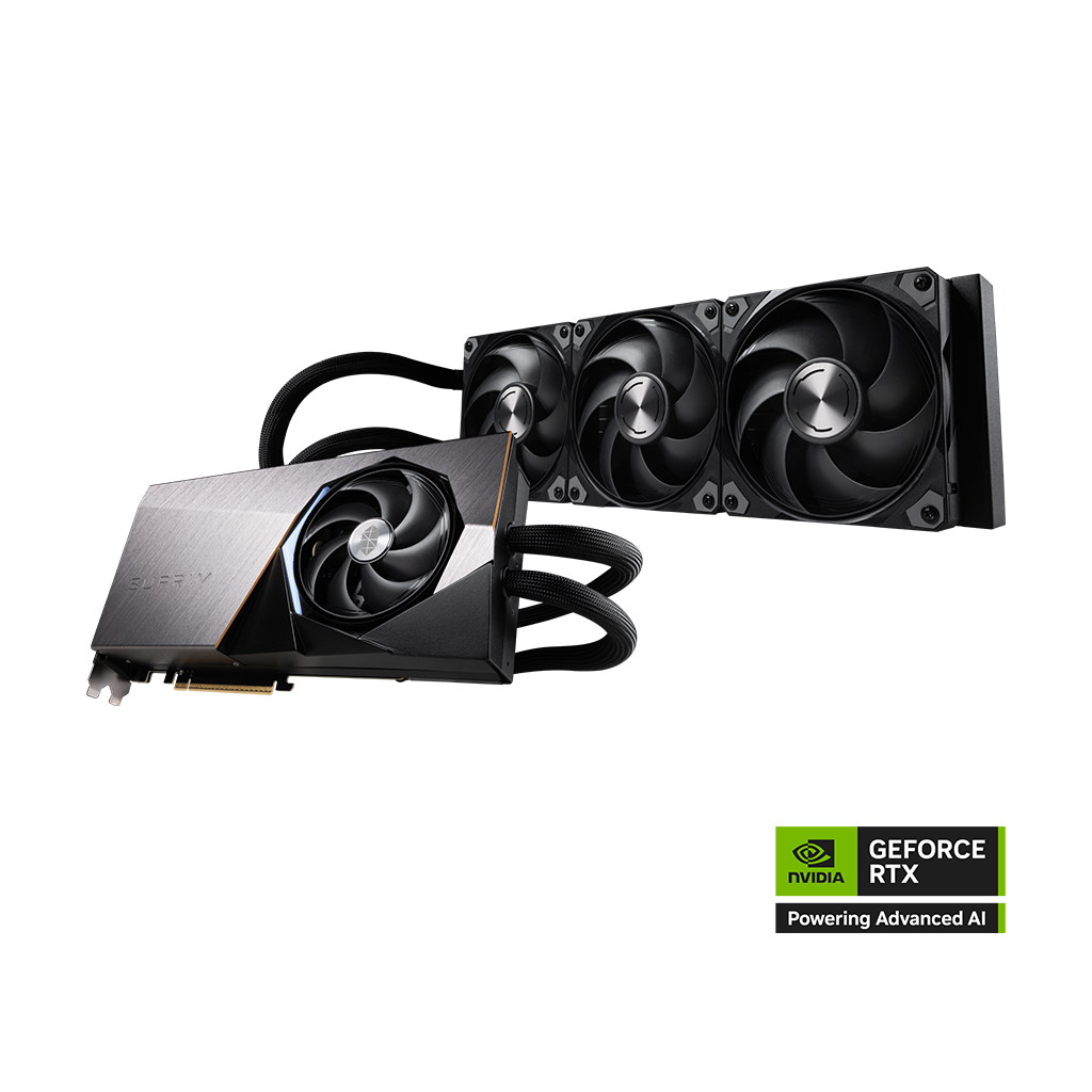 MSI GeForce RTX 5090 32G SUPRIM LIQUID SOC