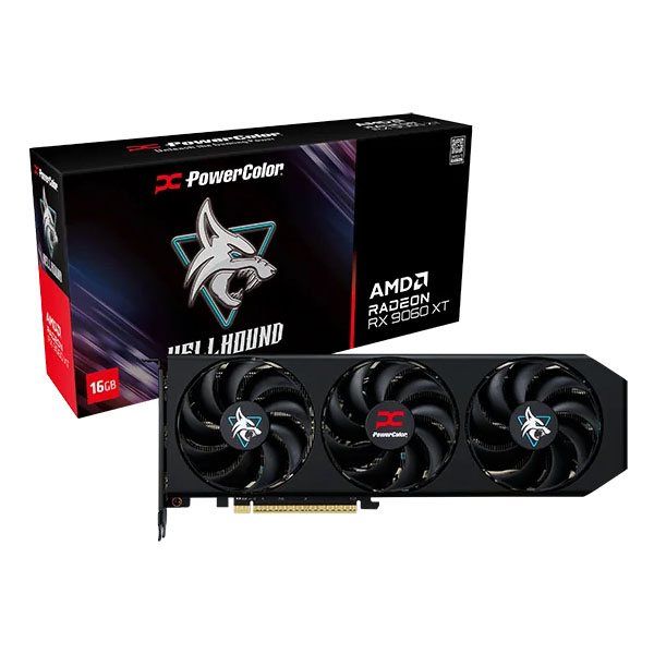 PowerColor Hellhound Radeon RX 9060 XT 16GB