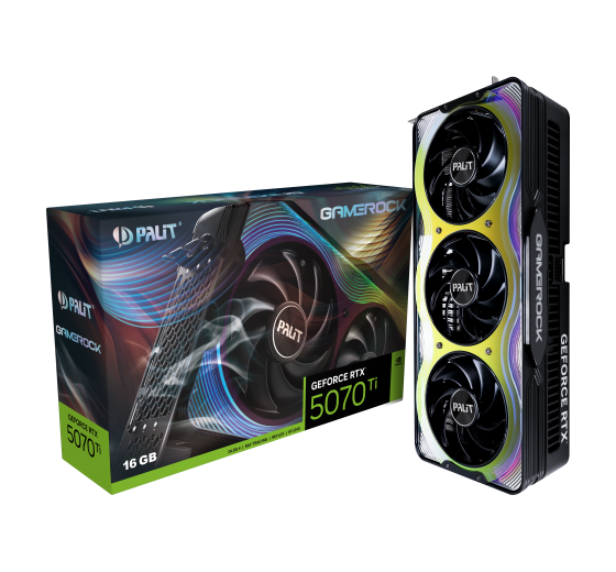 Palit GeForce RTX 5070 Ti GameRock