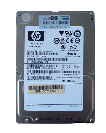 HPE EG0146FAWHU 146GB HDD - Refurbished