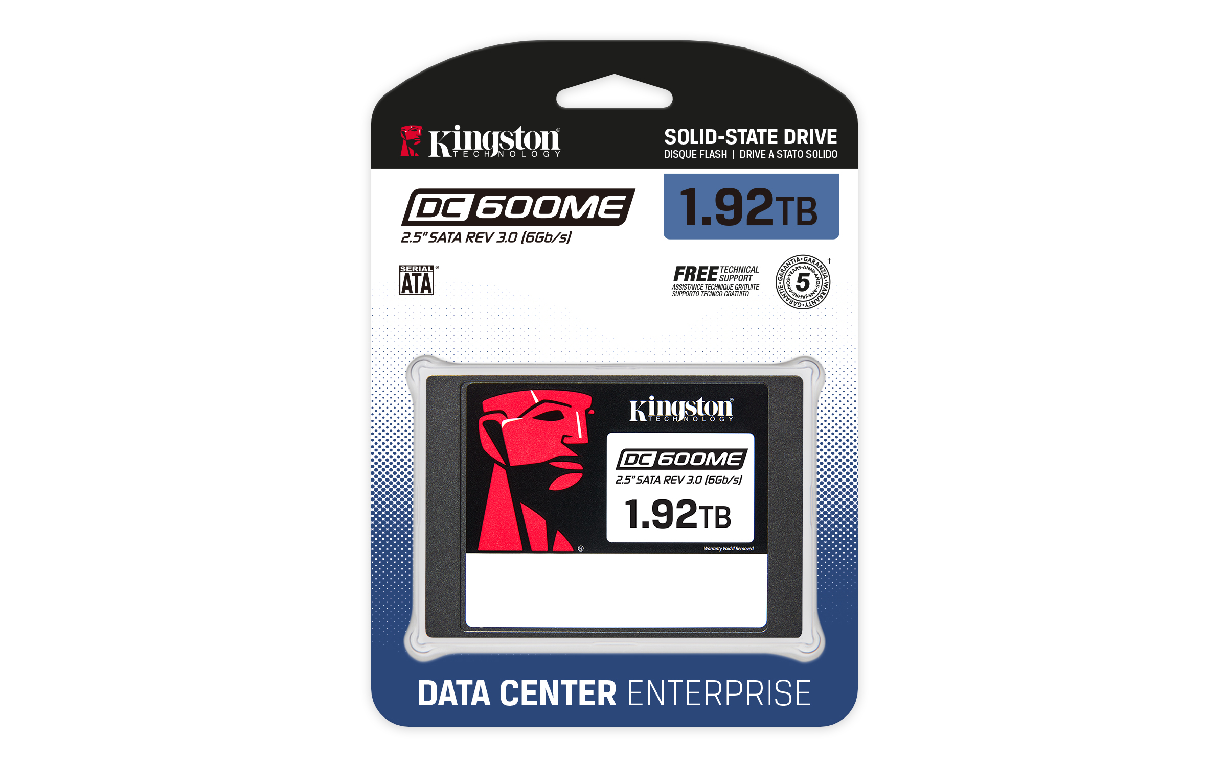 Kingston DC600ME 1920GB SATA 6Gb/s 2.5-inch Enterprise SSD  -  Part reference SEDC600ME