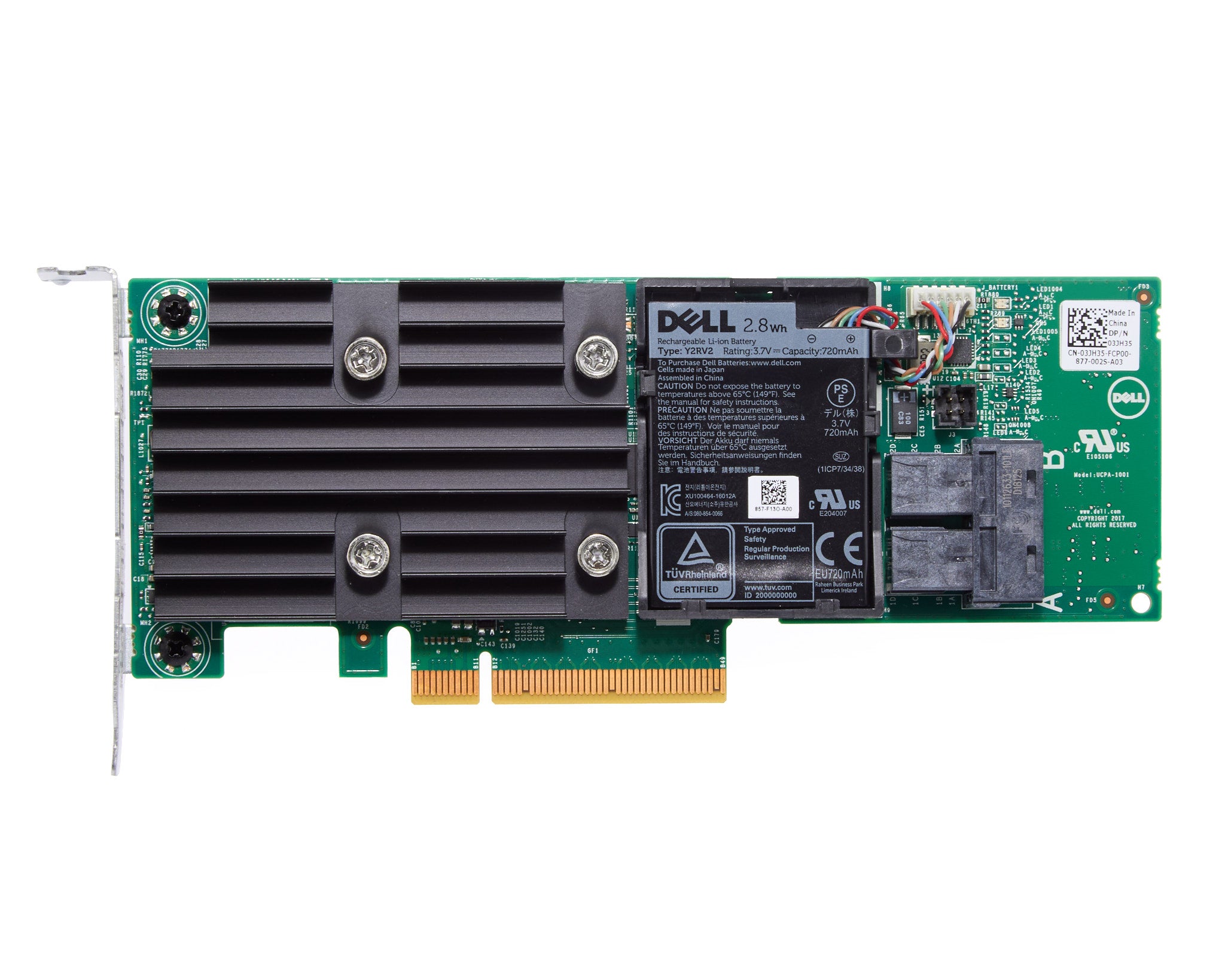 Dell 3JH35 8GB RAID controller - Refurbished