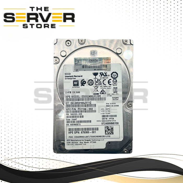 HPE EG002400JXLWC 2.4TB HDD