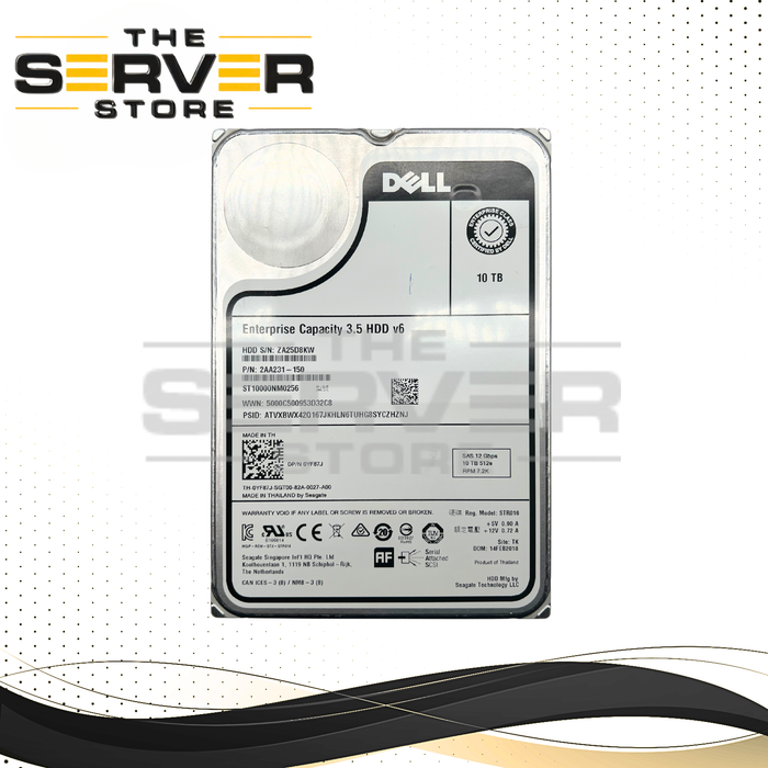Dell YF87J 10TB HDD