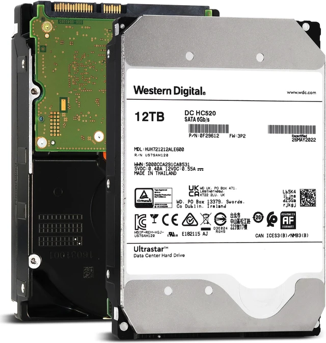 WD/HGST HUH721212ALE600 12TB HDD - Refurbished