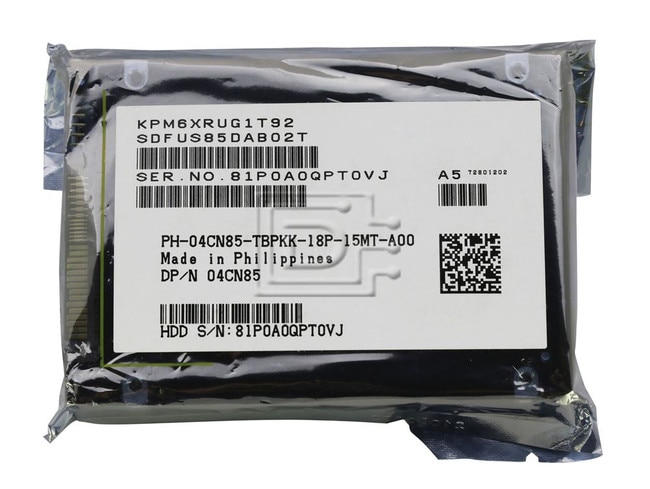 Kioxia PM6-R 1.92TB 12Gb/s SAS 2.5-inch Enterprise SSD  -  SDFUS85DAB02T