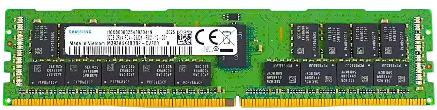 Samsung M393A4K40CB2-CVFBY 32GB Memory module