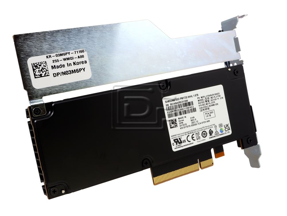 Dell Y7D7D 1.6TB SSD add-in card