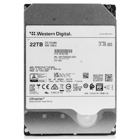 Western Digital WUH722422AL5201 22TB HDD - Refurbished