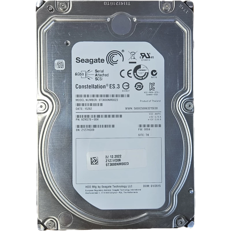 Seagate ST3000NM0023 3TB HDD - Refurbished
