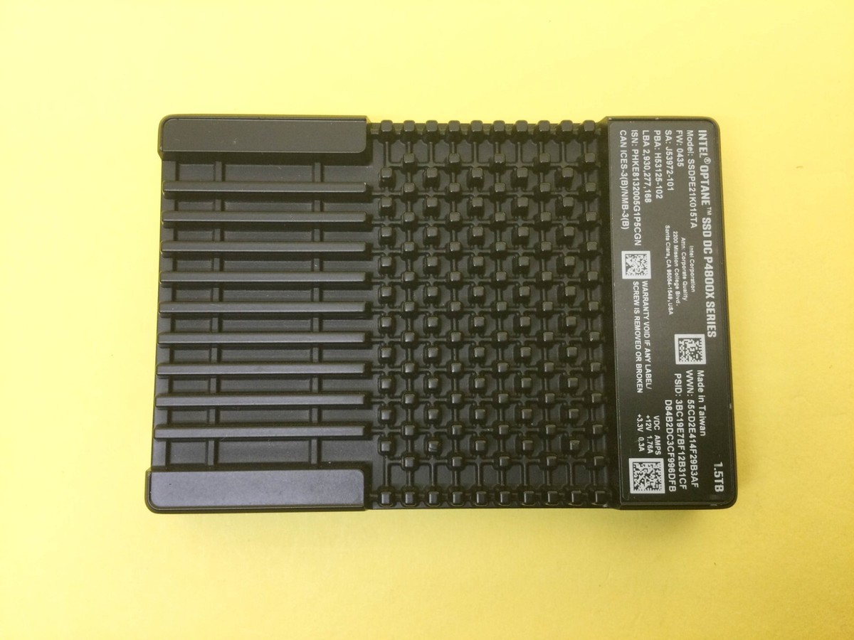 Intel P4800X 1.5TB SSD