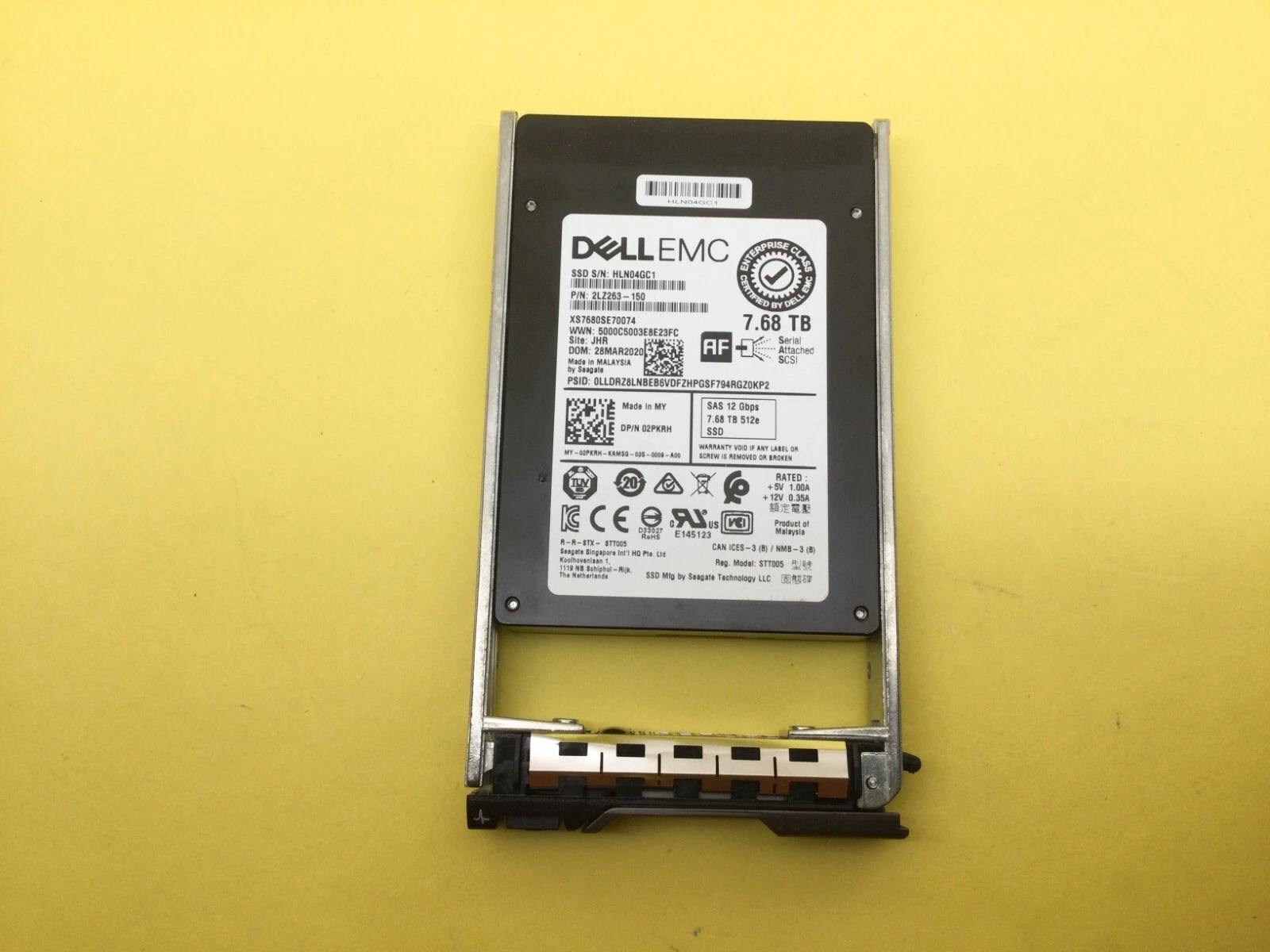Seagate XS7680SE70074 7.68TB SSD - Refurbished
