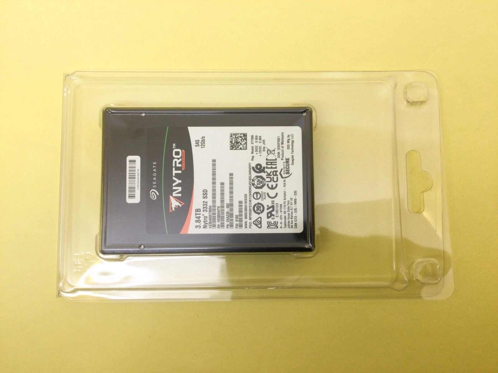 Seagate XS3840SE70094 3.84TB SSD - Refurbished