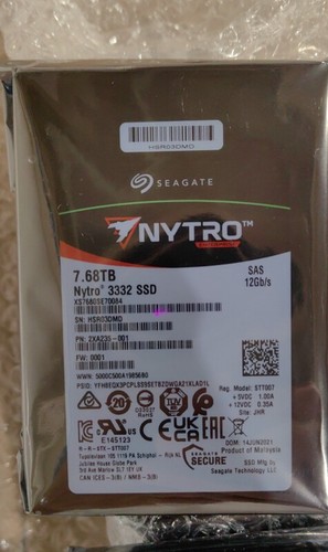 Seagate XS7680SE70084 7.68TB SSD - Refurbished