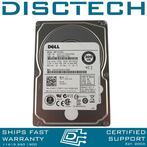 Dell 740Y7 300GB HDD - Refurbished
