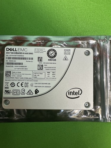 Intel D3-S4510 480GB SATA 6Gb/s 2.5-inch SSD  -  SSDSC2KB480G8R