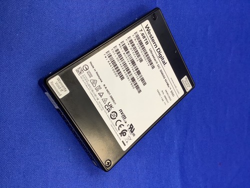 Ultrastar DC SN650 7.68TB U.3 NVMe PCIe 4.0 SSD  -  WUS5EA176ESP5E1