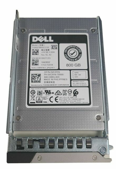 Toshiba HK4E 800GB SATA 6Gb/s 2.5-inch SSD  -  THNSF8800CCSE, Refurbished