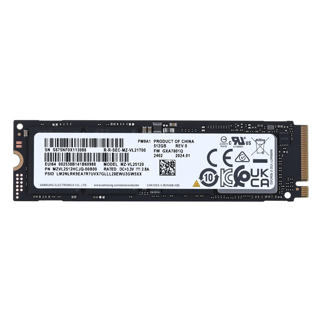 Samsung PM9A1 512GB SSD - Refurbished