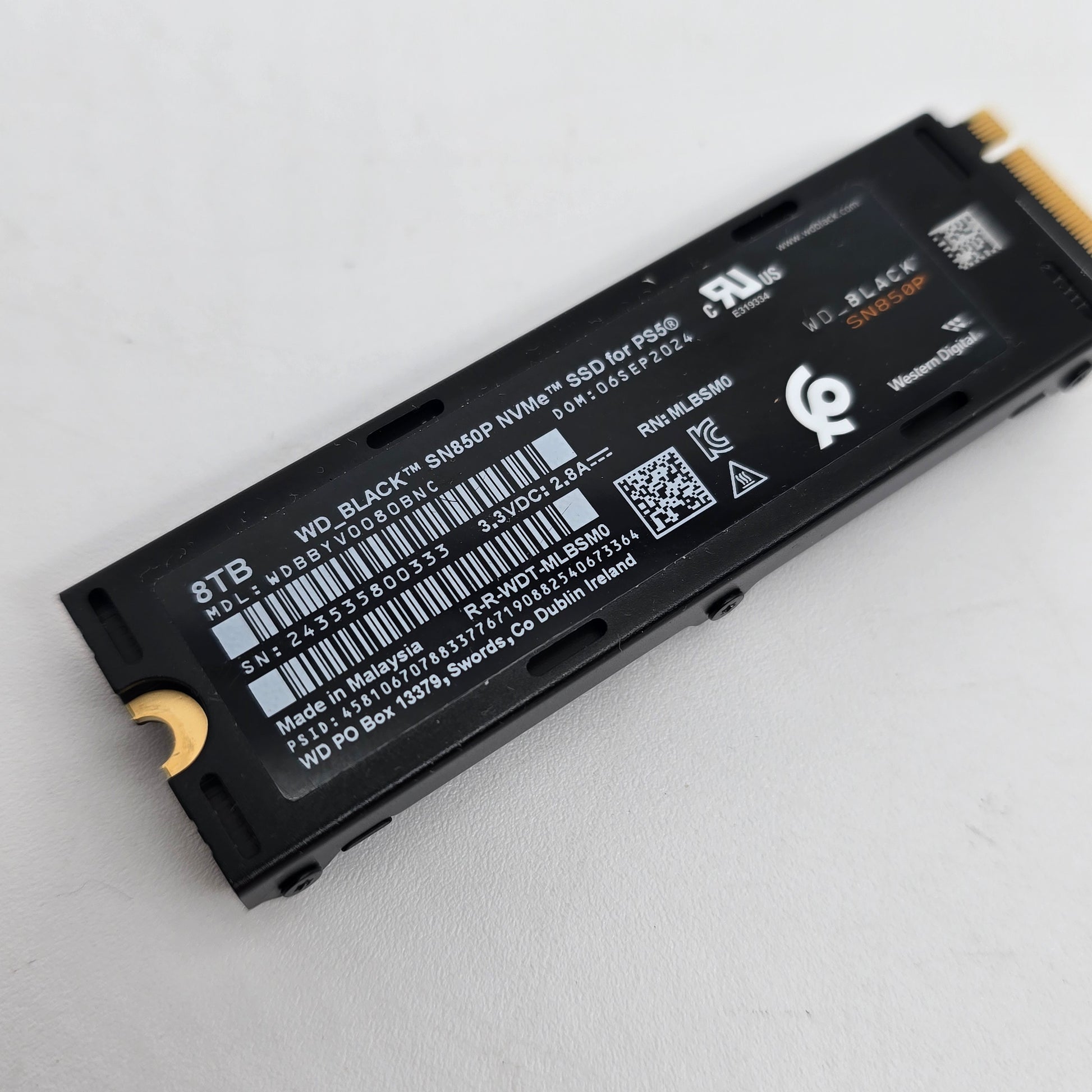 WD BBYV0080BNC 8TB SSD